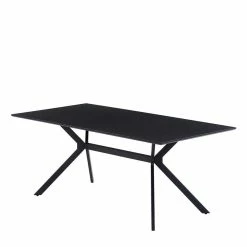 Bestes Angebot ? 180x90 Essenstisch Mit 4 Stühlen - Leggera (fünfteilig) ⭐ -Cassna shop 180x90 essenstisch mit 4 stuehlen aus microfaser hellgrau schwarz leggera 02