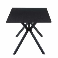 Bestes Angebot ? 180x90 Essenstisch Mit 4 Stühlen - Leggera (fünfteilig) ⭐ -Cassna shop 180x90 essenstisch mit 4 stuehlen aus microfaser hellgrau schwarz leggera 06