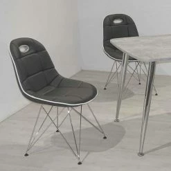 Coupon ? 4 Personen Tischset Modern - Exklusiva (fünfteilig) ? -Cassna shop 4 personen tischset modern mit retro designstuehlen exklusiva 02