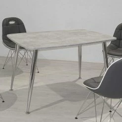 Coupon ? 4 Personen Tischset Modern - Exklusiva (fünfteilig) ? -Cassna shop 4 personen tischset modern mit retro designstuehlen exklusiva 03