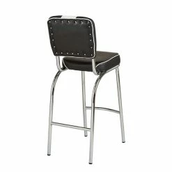 Blitzangebot ⌛ American Diner Bartisch Set Barataria Mit 4 Stühlen (fünfteilig) ? -Cassna shop american diner bartisch set mit 4 stuehlen barataria 04