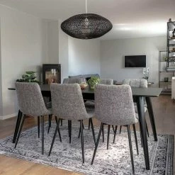 Am billigsten ? Ausziehtisch Essgruppe Für 6 Personen - Vigadru (siebenteilig) ?