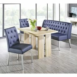 Top 10 ? Blaue Polsterbank & Stühle Mit Tisch - Lumbia (vierteilig) ❤️