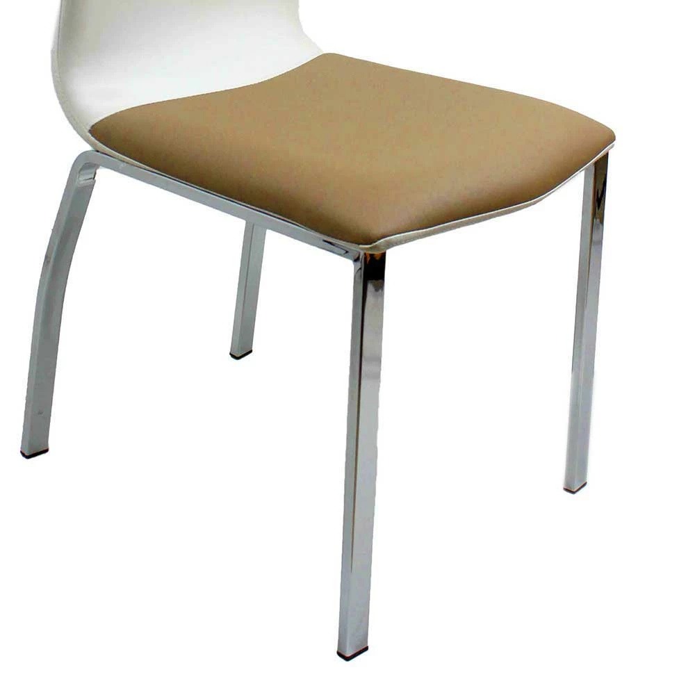 Blitzangebot ? Braun Weiße Tischgruppe Sisela Mit Ausziehbarem Tisch (fünfteilig) ? 5 Blitzangebot ? Braun Weiße Tischgruppe Sisela Mit Ausziehbarem Tisch (fünfteilig) ? – Bild 5