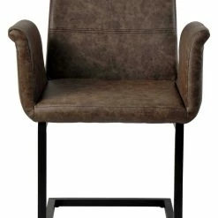 Top 10 ? Bügelfuß Tisch & Schwingsessel - Compino (fünfteilig) ? -Cassna shop buegelfuss tisch schwingsessel aus kunstleder in braun compino 04