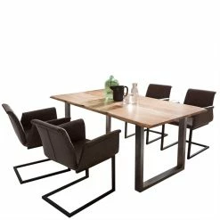 Top 10 ? Bügelfuß Tisch & Schwingsessel - Compino (fünfteilig) ?