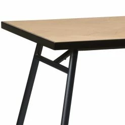 Brandneu ? Design Tischgruppe In Eiche Fischgrät - Carneys (siebenteilig) ? -Cassna shop design tischgruppe in eiche fischgraet mit polsterstuehlen in grau carneys 05