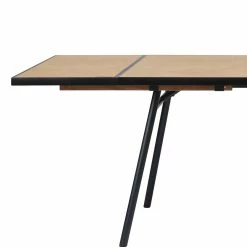 Brandneu ? Design Tischgruppe In Eiche Fischgrät - Carneys (siebenteilig) ? -Cassna shop design tischgruppe in eiche fischgraet mit polsterstuehlen in grau carneys 06