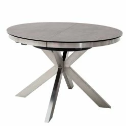 Rabatt ? Designer Essgruppe Mit Rundem Tisch - Suraga (fünfteilig) ? -Cassna shop designer essgruppe mit rundem tisch vier freischwinger stuehlen suraga 02