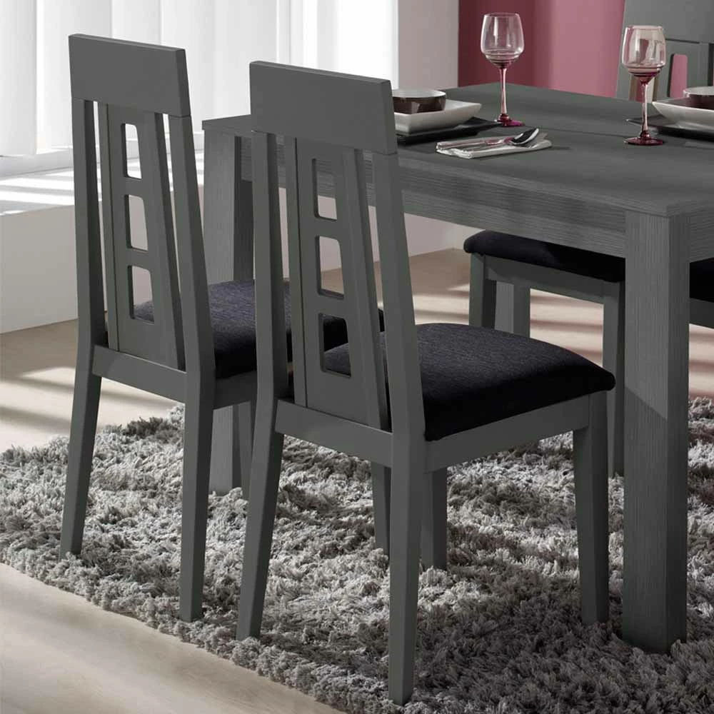 Besorgen ? Dunkelgraue Sitzgruppe Rurinav Mit Tisch Ausziehbar (fünfteilig) ? 4 Besorgen ? Dunkelgraue Sitzgruppe Rurinav Mit Tisch Ausziehbar (fünfteilig) ? – Bild 4