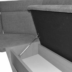 Schlussverkauf ? Eckbank Essgruppe In Weiß - Estagel (fünfteilig) ? -Cassna shop eckbank essgruppe in weiss mit grauen polstern estagel 04