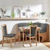 Besorgen ? Eckbank Essgruppe In Wildeiche - Ruberta (vierteilig) ⭐ -Cassna shop eckbank essgruppe in wildeiche und grau ruberta 01