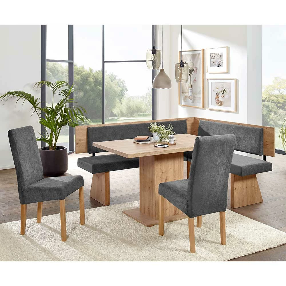 Angebote ⭐ Eckbank Essgruppe Modern - Gelvins (vierteilig) ? 1 Angebote ⭐ Eckbank Essgruppe Modern - Gelvins (vierteilig) ?