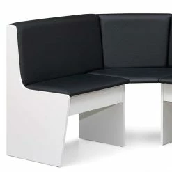 Schlussverkauf ? Eckbank Gruppe In Schwarz Weiß - Enevo (vierteilig) ? 9 Schlussverkauf ? Eckbank Gruppe In Schwarz Weiß - Enevo (vierteilig) ? -Cassna shop eckbank gruppe in schwarz weiss inklusive 2 stuehle tisch enevo 04