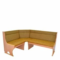 Am billigsten ? Eckbank Mit Tisch & Stühlen Set - Minar (vierteilig) ? -Cassna shop eckbank mit tisch stuehlen set in ocker buche minar 02