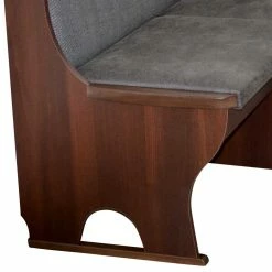 Neu ? Eckbank Tischgruppe Mit Fünf Sitzplätzen - Luryma (vierteilig) ? -Cassna shop eckbank tischgruppe mit fuenf sitzplaetzen in anthrazit nussbaum luryma 03