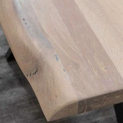 Auslauf ? Eiche Esstischgruppe In White Wash - Wieza I (fünfteilig) ? -Cassna shop eiche esstischgruppe in white wash mit 4 stuehlen gruen wieza i 04