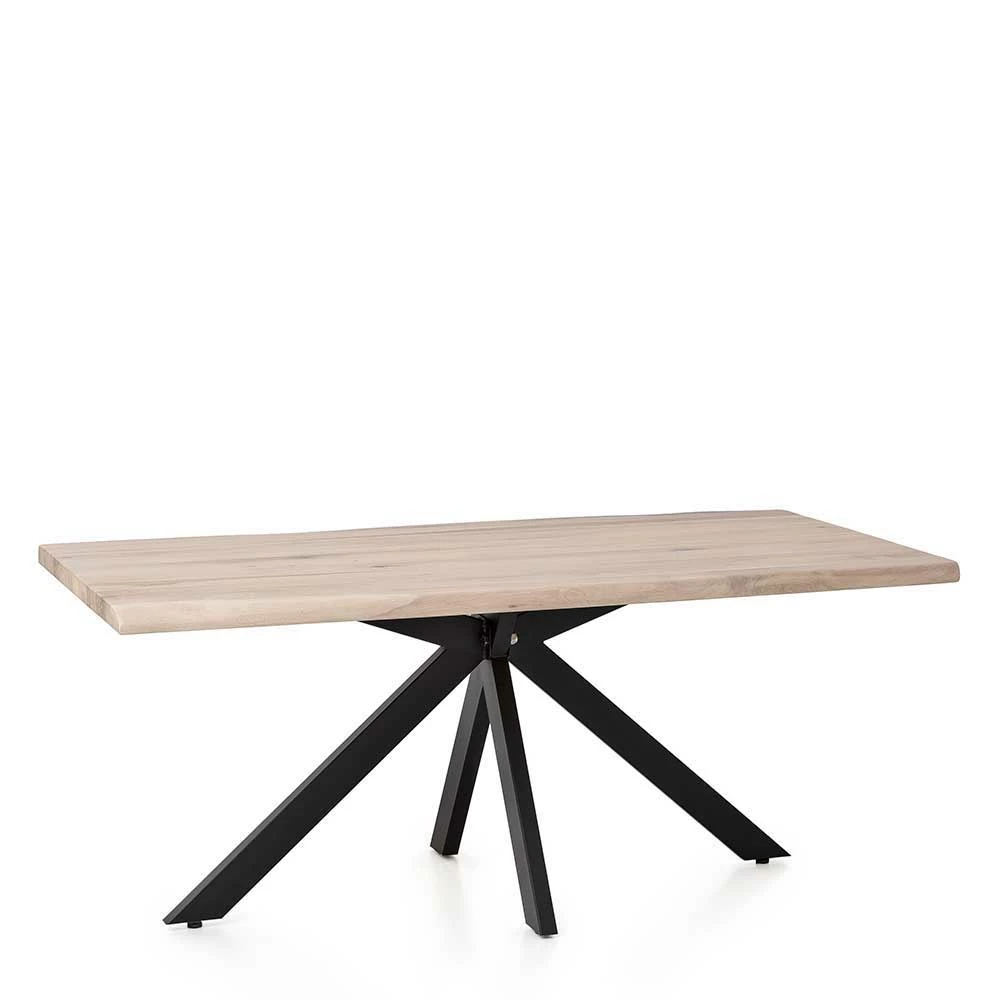 Auslauf ? Eiche White Wash Sitzgruppe Set - Wieza (fünfteilig) ⌛ 2 Auslauf ? Eiche White Wash Sitzgruppe Set - Wieza (fünfteilig) ⌛ – Bild 2