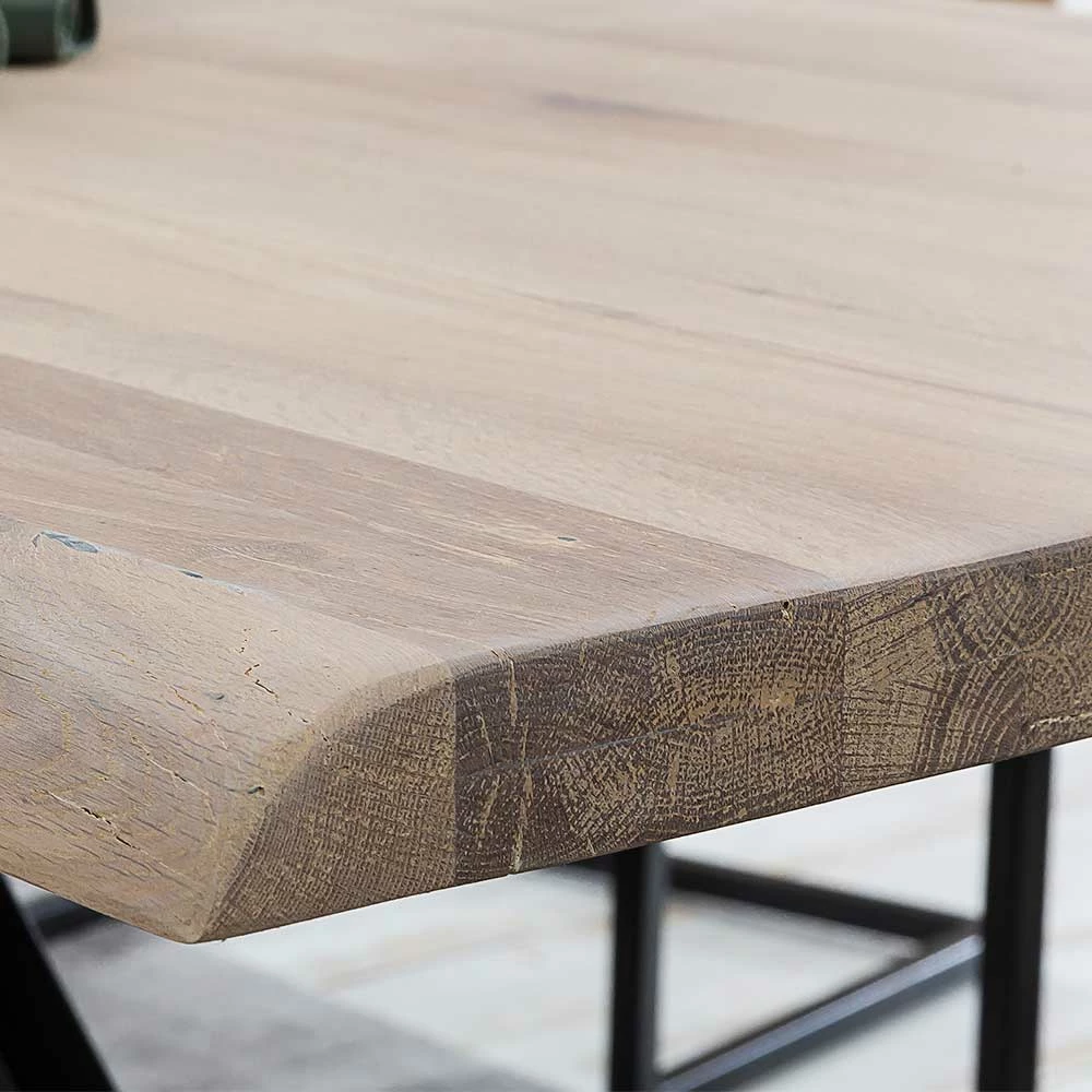 Auslauf ? Eiche White Wash Sitzgruppe Set - Wieza (fünfteilig) ⌛ 6 Auslauf ? Eiche White Wash Sitzgruppe Set - Wieza (fünfteilig) ⌛ – Bild 6