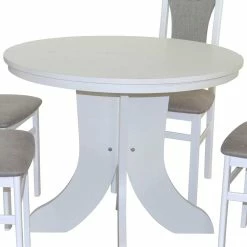 Besorgen ? Essecke Möbelset In Weiß - Gosca (fünfteilig) ? 8 Besorgen ? Essecke Möbelset In Weiß - Gosca (fünfteilig) ? -Cassna shop essecke moebelset in weiss hellgrau fuer vier personen gosca 02