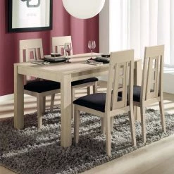 Billig ? Essgruppe Rateina Mit Ausziehtisch (fünfteilig) ? -Cassna shop essgruppe ausziehtisch vier stuehle in eiche sonoma rateina 02