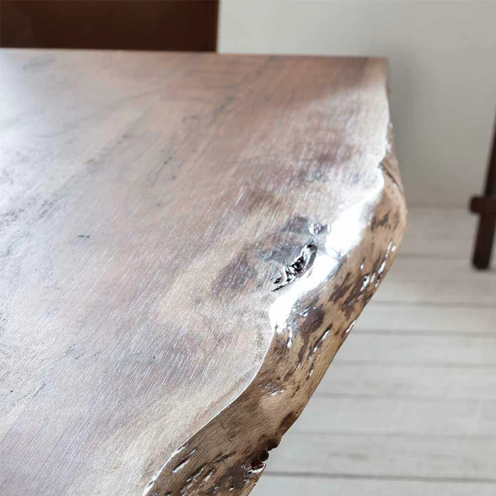 Schlussverkauf ? Essgruppe Viamare Mit Bank Und Baumkantentisch (sechsteilig) ? 5 Schlussverkauf ? Essgruppe Viamare Mit Bank Und Baumkantentisch (sechsteilig) ? – Bild 5