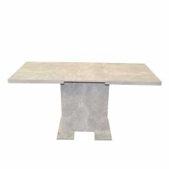 Blitzangebot ? Essgruppe In Betonoptik & Weiß - Lignum (fünfteilig) ❤️ -Cassna shop essgruppe in betonoptik weiss kunstleder freischwinger lignum 03