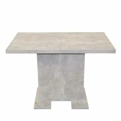 Blitzangebot ? Essgruppe In Betonoptik & Weiß - Lignum (fünfteilig) ❤️ -Cassna shop essgruppe in betonoptik weiss kunstleder freischwinger lignum 05