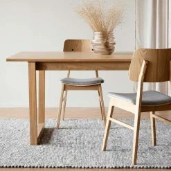 Billig ✨ Essgruppe In Eiche & Hellgrau - Nineo (siebenteilig) ❤️ -Cassna shop essgruppe in eiche hellgrau mit sechs sitzplaetzen nineo 03