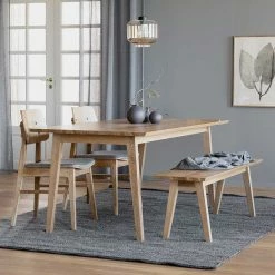 Beste Bewertungen von ? Esstisch & 2 Stühle & Bank - Canberra (vierteilig) ⭐