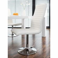 Schlussverkauf ? Esstisch & Drehstühle In Weiß - Fascinationa (fünfteilig) ? 10 Schlussverkauf ? Esstisch & Drehstühle In Weiß - Fascinationa (fünfteilig) ? -Cassna shop esstisch drehstuehle in weiss hochmodern edel fascinationa 05