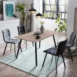 Am billigsten ? Esstisch In 140x80 Mit Stühlen - Composia (fünfteilig) ⭐