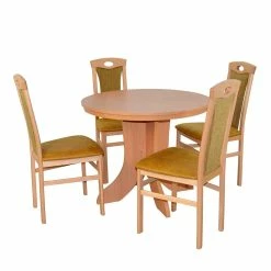 Schlussverkauf ✨ Esstisch & Stühle Kombi - Cacamp (fünfteilig) ?