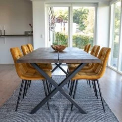 Bestpreis ? Esszimmer Möbel Set Mit Tisch - Anjal (siebenteilig) ?