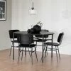 Großhandel ? Esszimmer Sitzgruppe In Schwarz - Toby (fünfteilig) ? -Cassna shop esszimmer sitzgruppe in schwarz mit rundem tisch toby 01