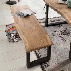 Besorgen ? Esszimmer Tisch & Bank & Stühle - Viamare (sechsteilig) ❤️ 9 Besorgen ? Esszimmer Tisch & Bank & Stühle - Viamare (sechsteilig) ❤️ -Cassna shop esszimmer tisch bank stuehle aus holz metall kunstleder viamare 05