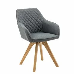 Rabatt ✨ Esszimmer Tischgruppe Für Vier Personen - Irysma (fünfteilig) ? -Cassna shop esszimmer tischgruppe fuer vier personen mit grauen armlehnstuehlen irysma 03