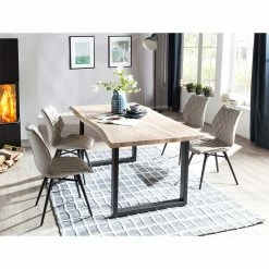 Großhandel ? Esszimmer Tischgruppe Mit 4 Stühlen - Tilveta I (fünfteilig) ?