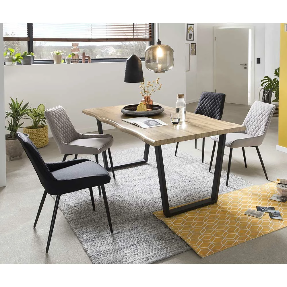 Großhandel ? Esszimmertisch Kombination Für Vier Personen - Akomo (fünfteilig) ? 1 Großhandel ? Esszimmertisch Kombination Für Vier Personen - Akomo (fünfteilig) ?