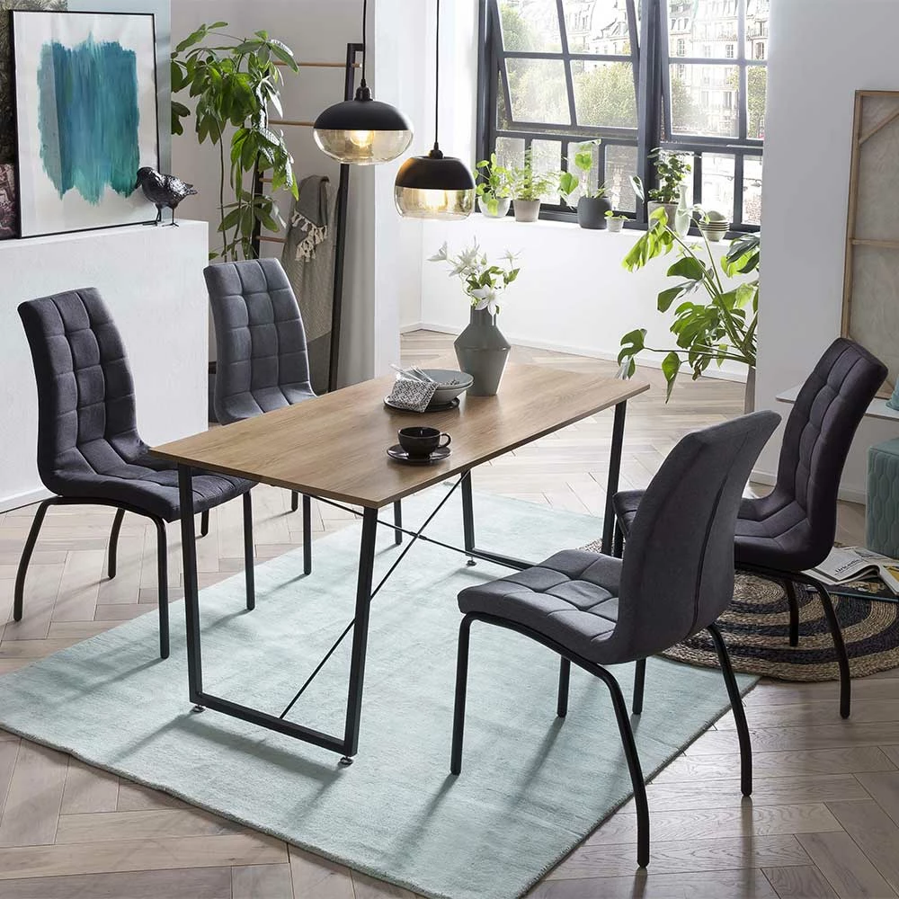 Angebote ? Günstiger Esstisch & 4 Polsterstühle - Luke (fünfteilig) ? 1 Angebote ? Günstiger Esstisch & 4 Polsterstühle - Luke (fünfteilig) ?