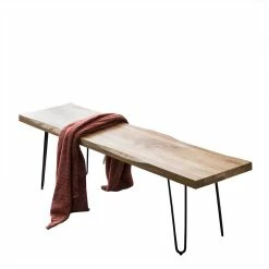 Coupon ? Hairpin Legs Tisch & Bank Plus 4 Stühle - Yordyn (sechsteilig) ? -Cassna shop hairpin legs tisch bank plus 4 stuehle in gelb microfaser yordyn 05