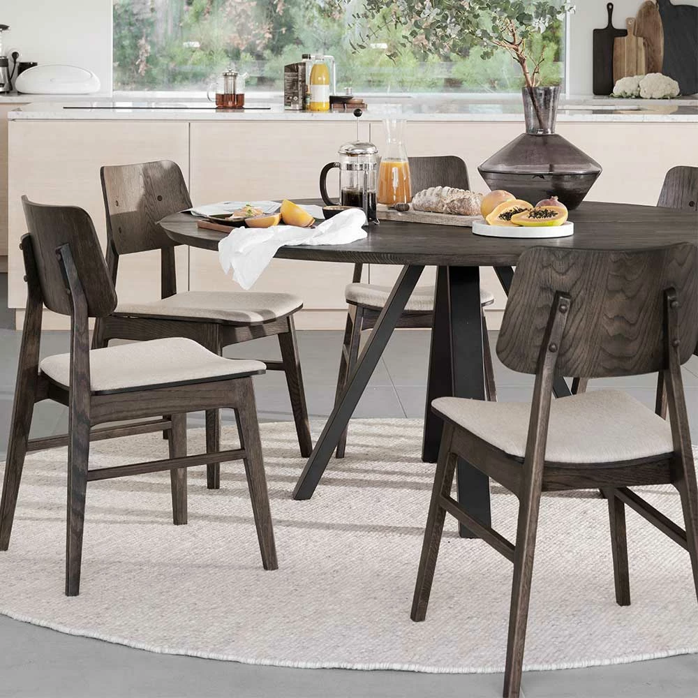 Billig ? Holz Essgruppe In Rund - Granada (siebenteilig) ? 2 Billig ? Holz Essgruppe In Rund - Granada (siebenteilig) ? – Bild 2