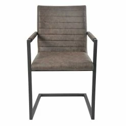 Schlussverkauf ✔️ Industrial Esstisch Kombination - Imbira (fünfteilig) ? -Cassna shop industrial esstisch kombination mit vier armlehnen schwingstuehlen imbira 06