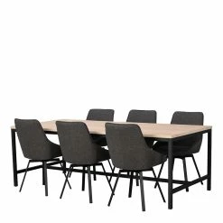 Bestes Angebot ? Komplette Essgruppe In Modernem Design - Myras (siebenteilig) ?