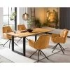 Schlussverkauf ? Loft Style Tischgruppe Mit Drehstühlen - Ashford (fünfteilig) ❤️ 13 Schlussverkauf ? Loft Style Tischgruppe Mit Drehstühlen - Ashford (fünfteilig) ❤️ -Cassna shop loft style tischgruppe mit drehstuehlen in gold gelb samt schwarz ashford 01