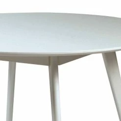 Bestpreis ✨ Massivholz Essgruppe In Weiß - Delsalo (fünfteilig) ? 10 Bestpreis ✨ Massivholz Essgruppe In Weiß - Delsalo (fünfteilig) ? -Cassna shop massivholz essgruppe in weiss mit tisch rund 115cm delsalo 04