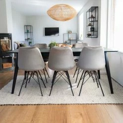 Neu ? Moderne 6 Personen Essgruppe Set - Vigadru (siebenteilig) ❤️