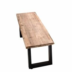 Aktion ? Moderne Tischgruppe Mit Bank - Ladicia (sechsteilig) ? -Cassna shop moderne tischgruppe mit bank aus akazie 4 stuehle rosa ladicia 03