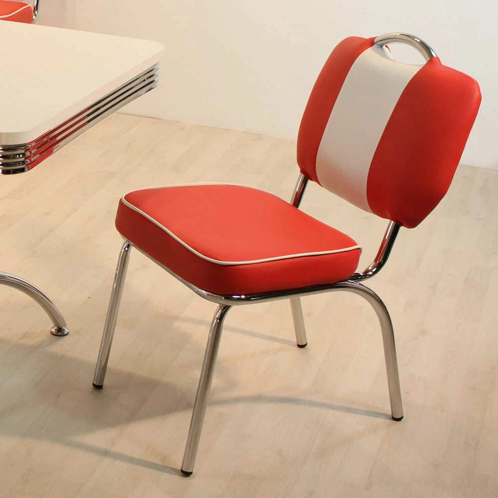 Angebote ✔️ Rockabilly Tisch & Stühle Branch Mit Kunstleder (fünfteilig) ⭐ 4 Angebote ✔️ Rockabilly Tisch & Stühle Branch Mit Kunstleder (fünfteilig) ⭐ – Bild 4