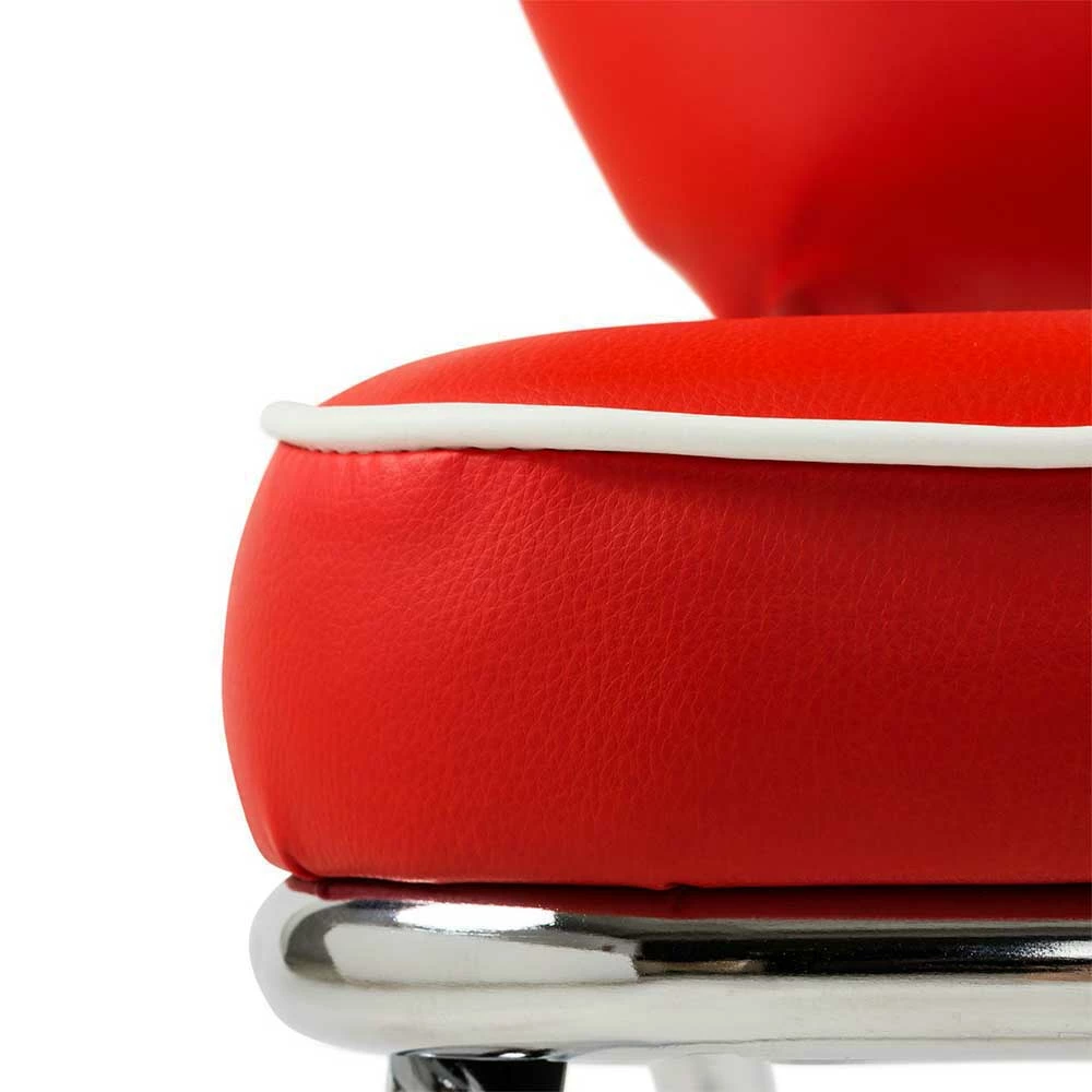 Bester Verkauf ? Rotes American Diner Set Branch Mit Bartisch (fünfteilig) ? 5 Bester Verkauf ? Rotes American Diner Set Branch Mit Bartisch (fünfteilig) ? – Bild 5